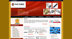 Desktop Screenshot of flex-tubes.com