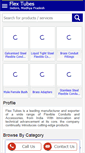 Mobile Screenshot of flex-tubes.com